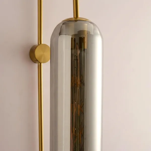 Metal_Smokey_Glass_Cylinder_Gold_Hanging_Wall_Light