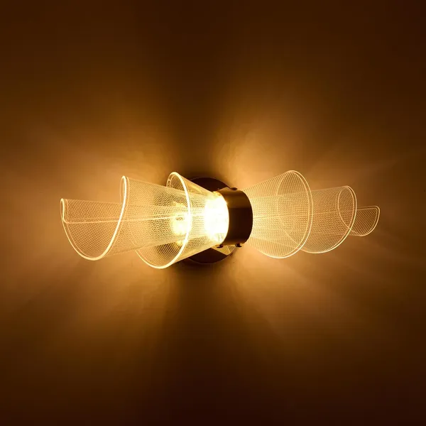 Metal_Modern_Gold_Acrylic_Diffuser_LED_Wall_Sconce