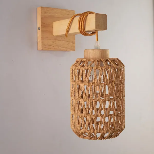 Wood_Rustic_Jute_Rope_Decorative_Wall_Light