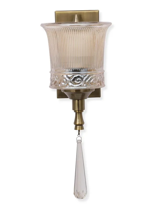 Metal_And_Glass_Modern_White_Glass_Shade_Wall_Sconce