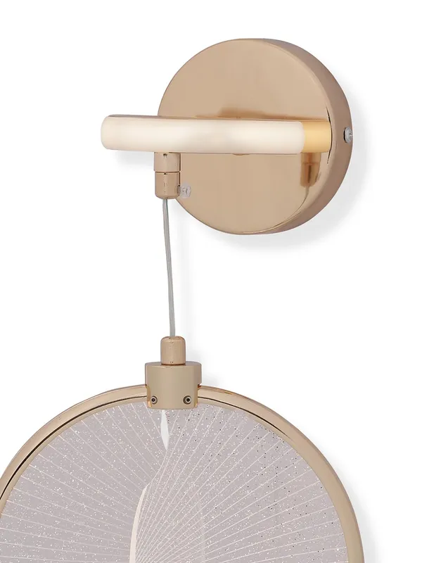 Metal_Modern_Gold_Acrylic_Diffuser_LED_Wall_Sconce