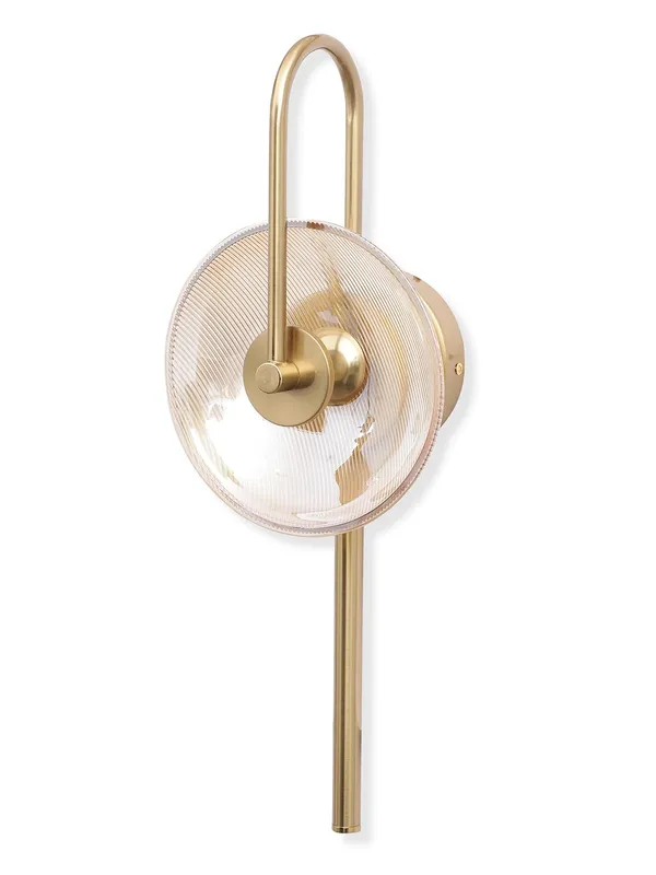 Metal_Modern_Amber_Glass_Shade_Wall_Sconce
