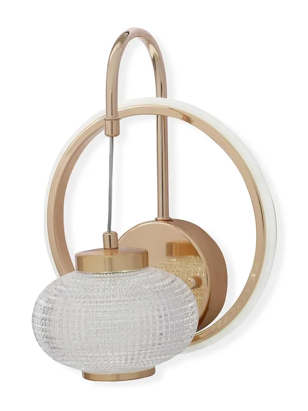 Metal_Acrylic_Diffuser_Gold_LED_Wall_Light