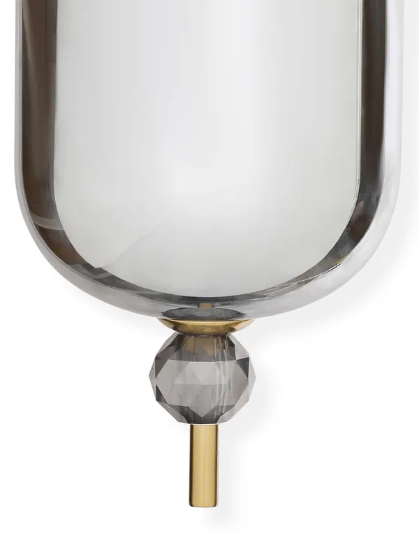Metal_Modern_Smokey_Glass_Pendant_Light_Silver