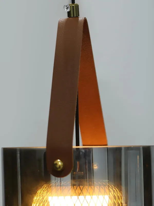 Metal_Modern_Smokey_Glass_Pendant_Light_Silver