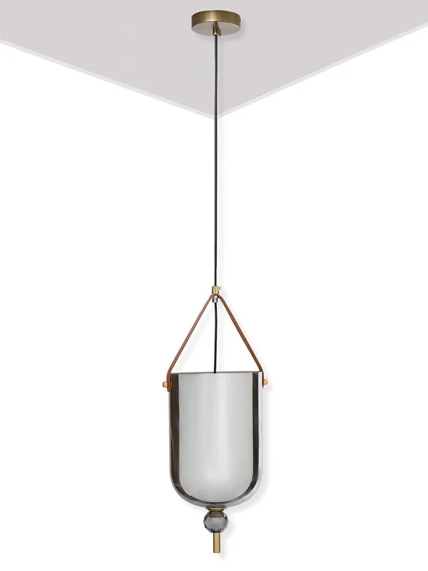 Metal_Modern_Smokey_Glass_Pendant_Light_Silver