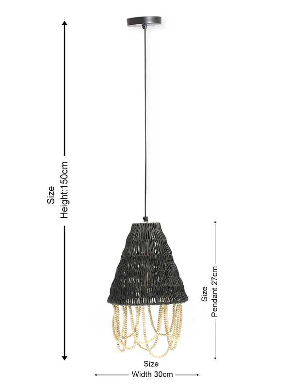 Metal_Bohemian_Thread_Beads_Pendant_Light