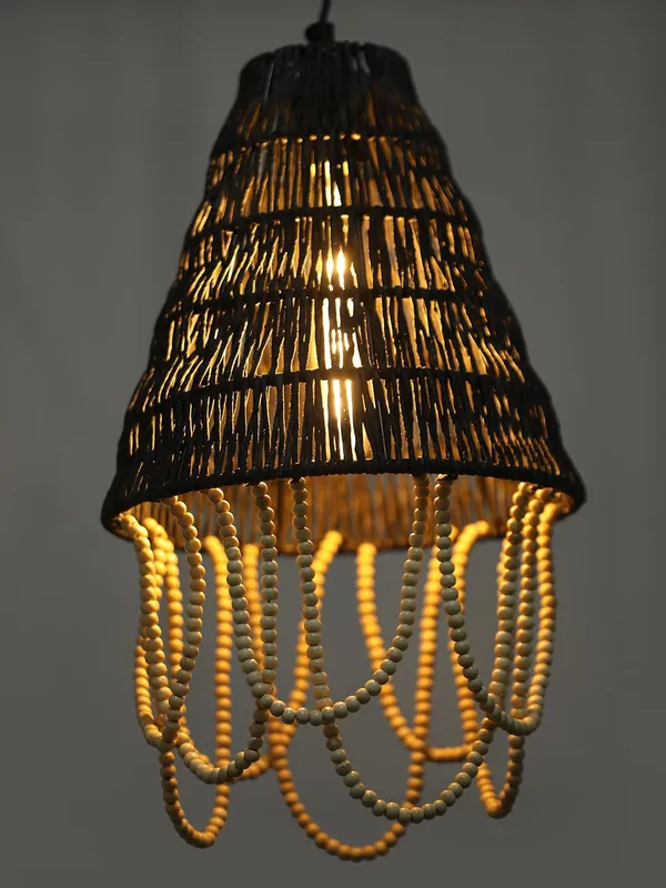 Metal_Bohemian_Thread_Beads_Pendant_Light