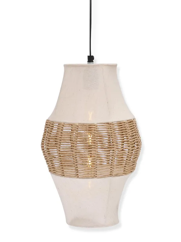 Jute_Bohemian_Woven_Thread_Fabric_Pendant_Light