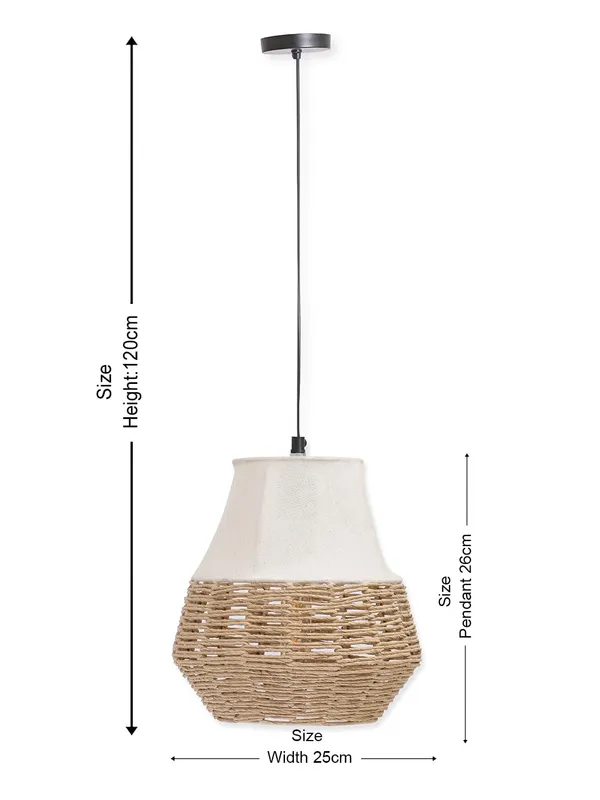 Jute_Bohemian_Woven_Thread_Fabric_Pendant_Light