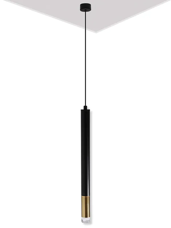 Metal_Modern_Cylinder_LED_Pendant_Light_Black_Gold