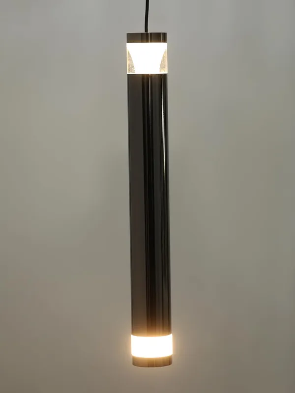 Metal_Modern_Black_Cylinder_Up_Down_LED_Pendant_Light