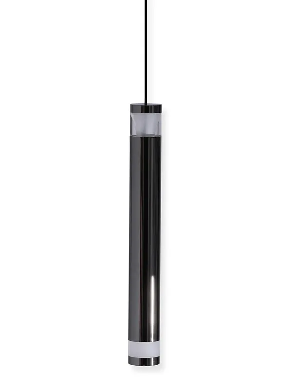Metal_Modern_Black_Cylinder_Up_Down_LED_Pendant_Light