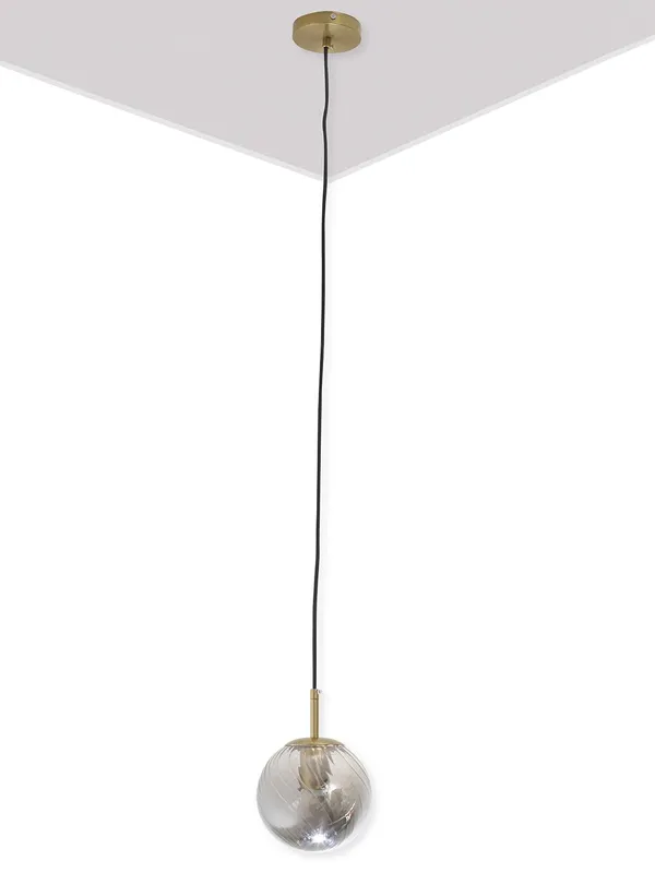 Metal_Modern_Smokey_Glass_Pendant_Light_Silver
