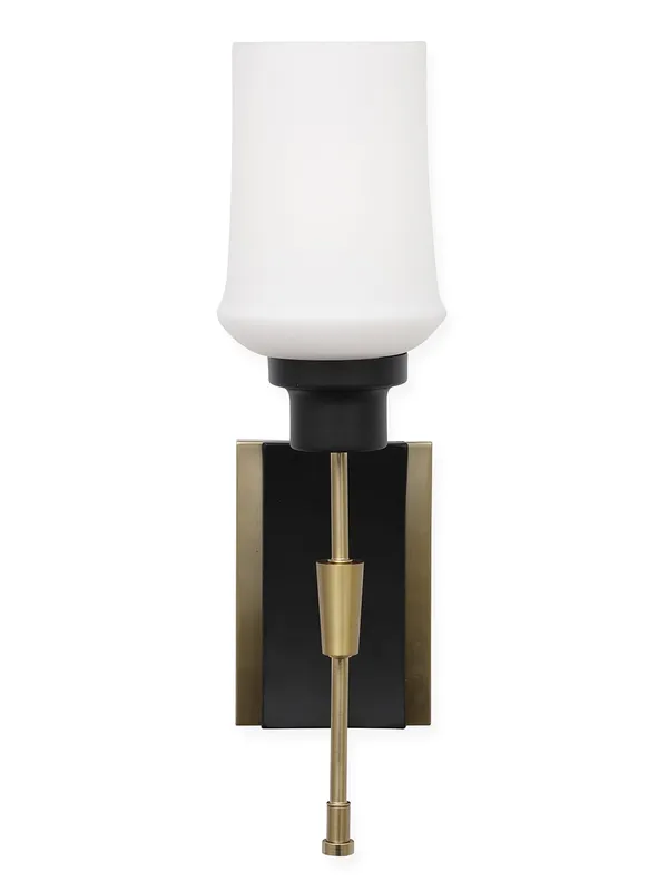 Metal_Frosted_Glass_White_Decorative_Wall_Light