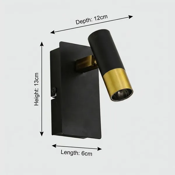 Metal_Modern_Black_Finish_LED_Picture_Light