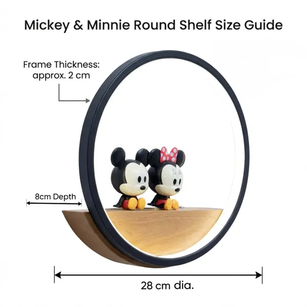 Metal_Wood_Mickey_Minnie_Kids_LED_Wall_Light