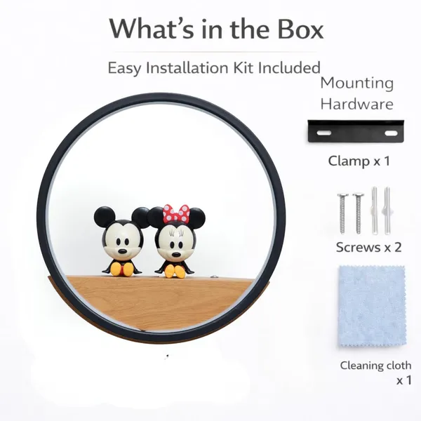 Metal_Wood_Mickey_Minnie_Kids_LED_Wall_Light