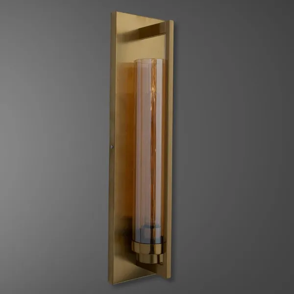 Metal_Contemporary_Glass_Shade_Gold_Wall_Light