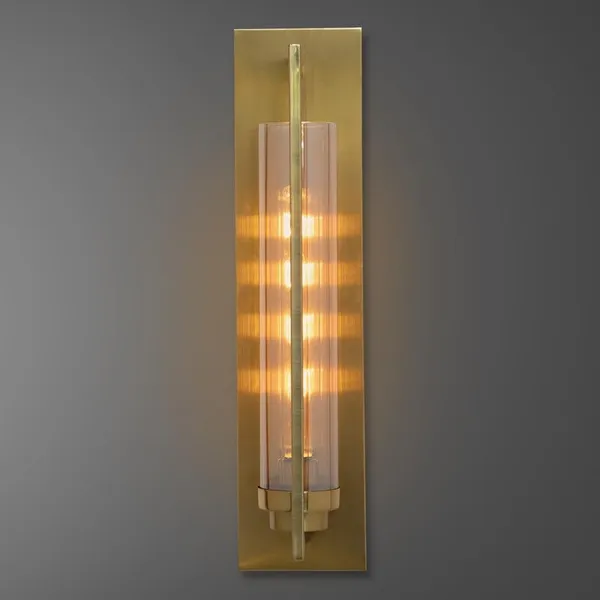 Metal_Contemporary_Glass_Shade_Gold_Wall_Light
