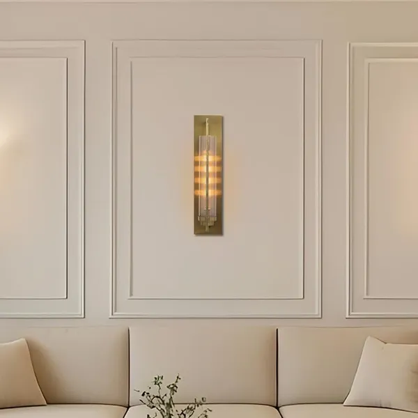 Metal_Contemporary_Glass_Shade_Gold_Wall_Light