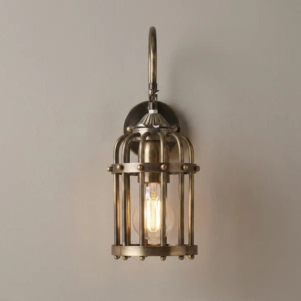 Metal_Vintage_Antique_Cage_Gold_Wall_Light