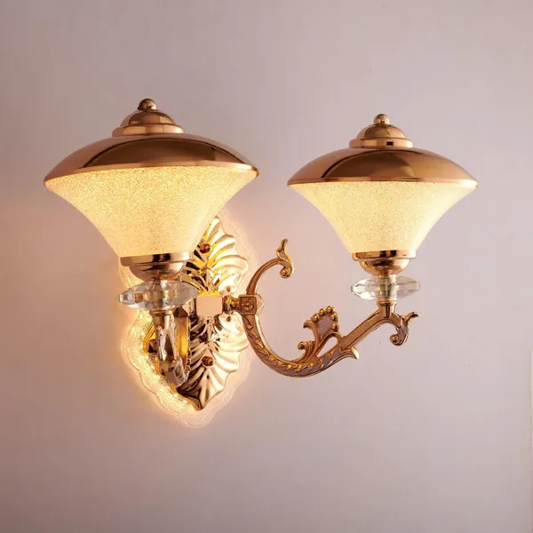 Metal_Modern_Gold_Double_LED_Wall_Light
