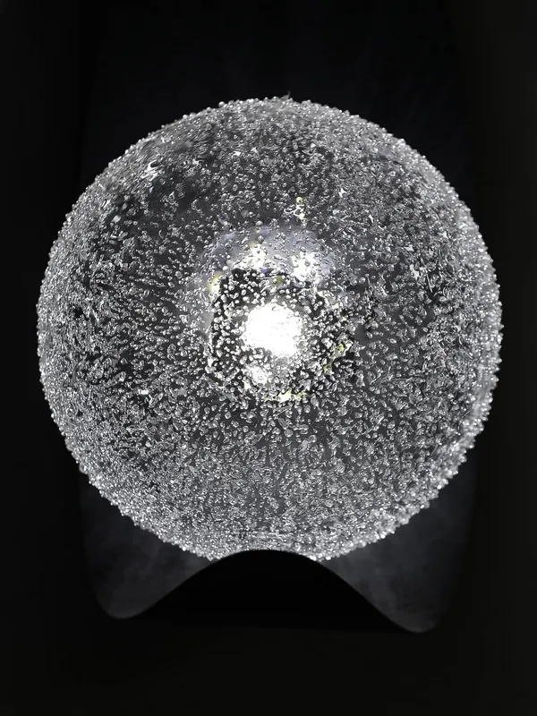 Black_Metal_Textured_Glass_Globe_Wall_Sconce