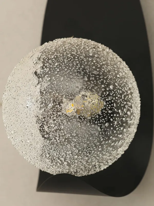 Black_Metal_Textured_Glass_Globe_Wall_Sconce