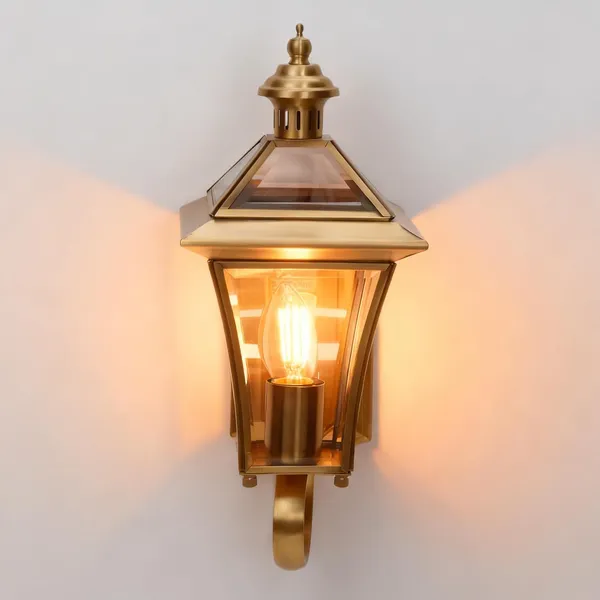 Metal_Classic_Wall_Sconce_Outdoor_Wall_Light_Gold