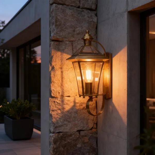 Metal_Classic_Wall_Sconce_Outdoor_Wall_Light_Gold