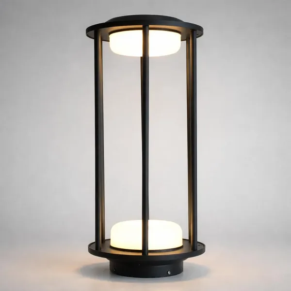 Metal_Modern_Open_Cage_Outdoor_Bollard_Light_Black