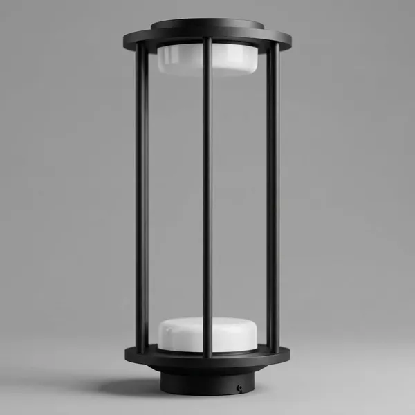 Metal_Modern_Open_Cage_Outdoor_Bollard_Light_Black