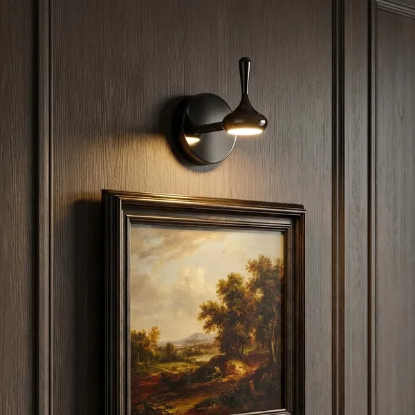 Metal_Modern_Black_Gun_Metal_Finish_LED_Picture_Light