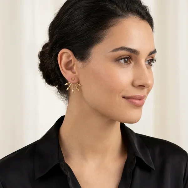 Gold_Alloy_Spike_Ear_Jacket_Earrings_For_Women