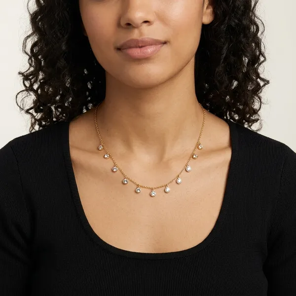 Gold_Silver_Alloy_Crystal_Drop_Choker_Necklace_For_Women
