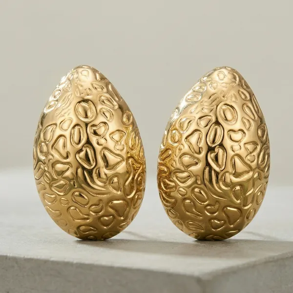 Gold_Resin_Textured_Decorative_Eggs_Set_Of_2