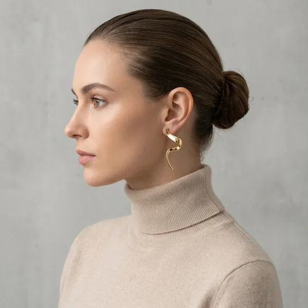 Gold_Alloy_Spiral_Twist_Open_Cuff_Earrings_For_Women