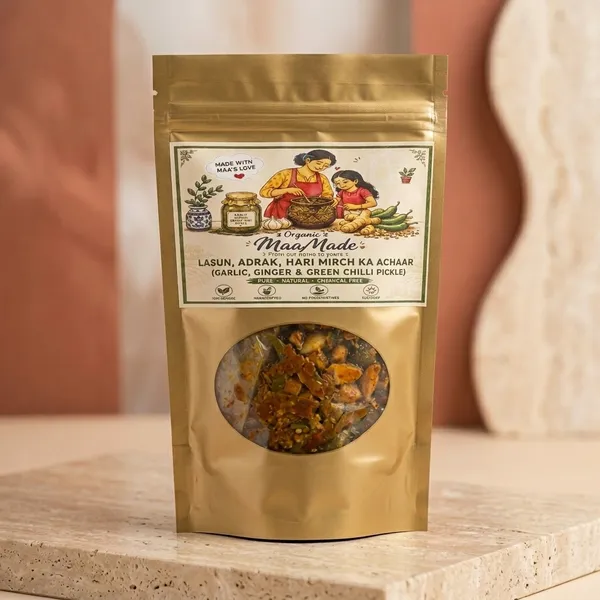 Achaar_Ginger_Garlic_Green_Chilli_100_Gm