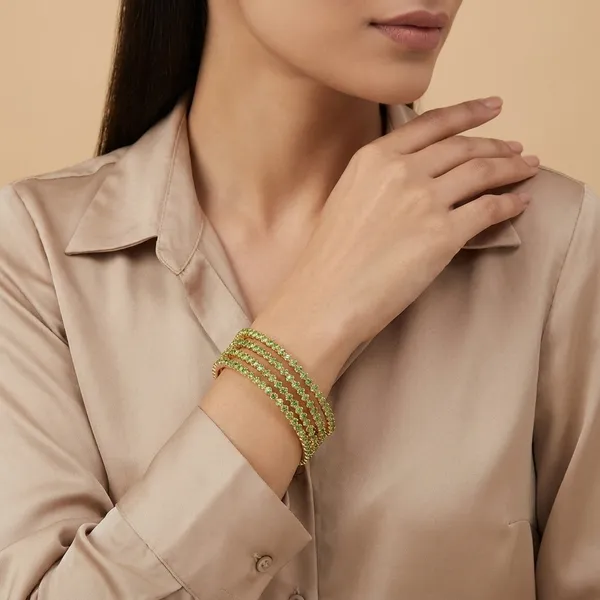 Elegant_Temple_Wear_Micro_Gold_Plated_Bangles_Set_With_American_Diamond_Stones_Set_Of_4