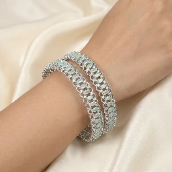 Silver_Plated_Zircon_American_Diamond_Bangle