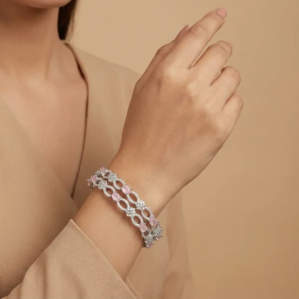 Silver_Plated_Zircon_American_Diamond_Bangle