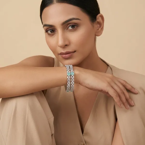 Silver_Plated_Zircon_American_Diamond_Bangle