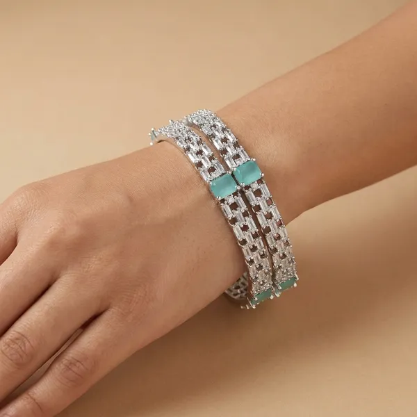 Silver_Plated_Zircon_American_Diamond_Bangle