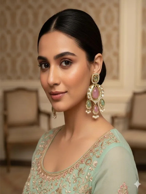 Traditional_Chandbali_Earrings_With_Pearl_Drops