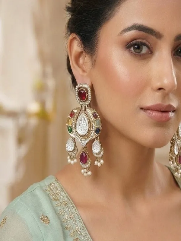 Traditional_Chandbali_Earrings_With_Pearl_Drops