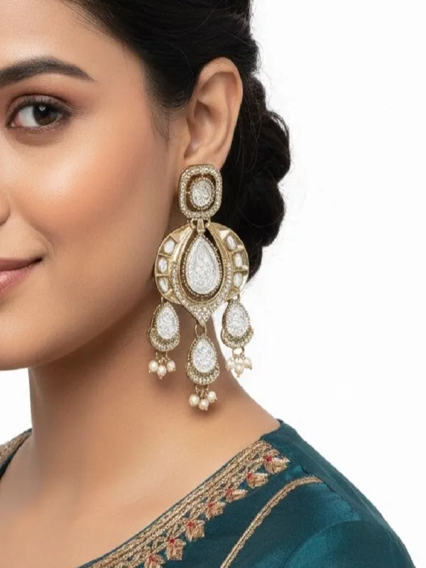 Traditional_Chandbali_Earrings_With_Pearl_Drops