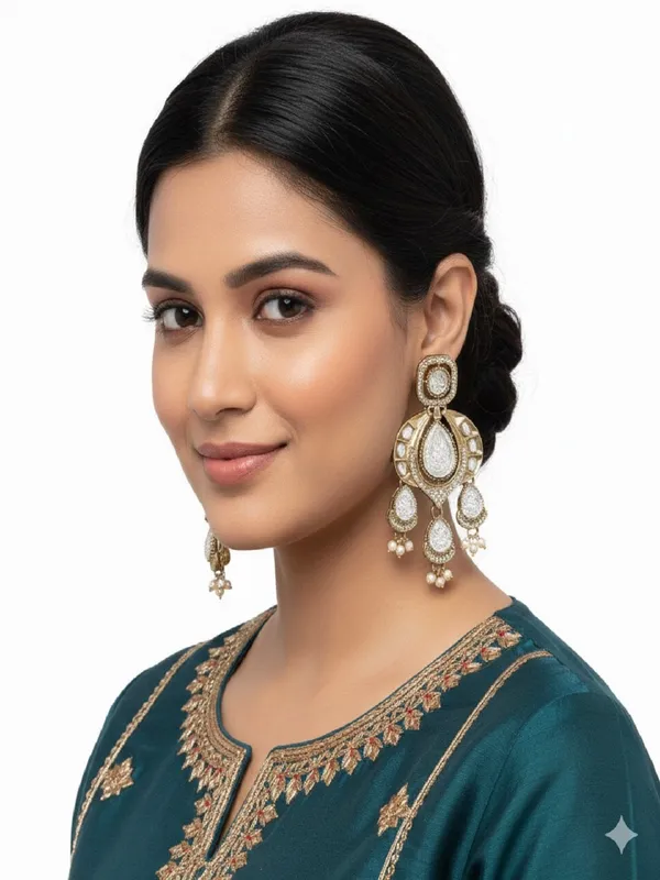 Traditional_Chandbali_Earrings_With_Pearl_Drops
