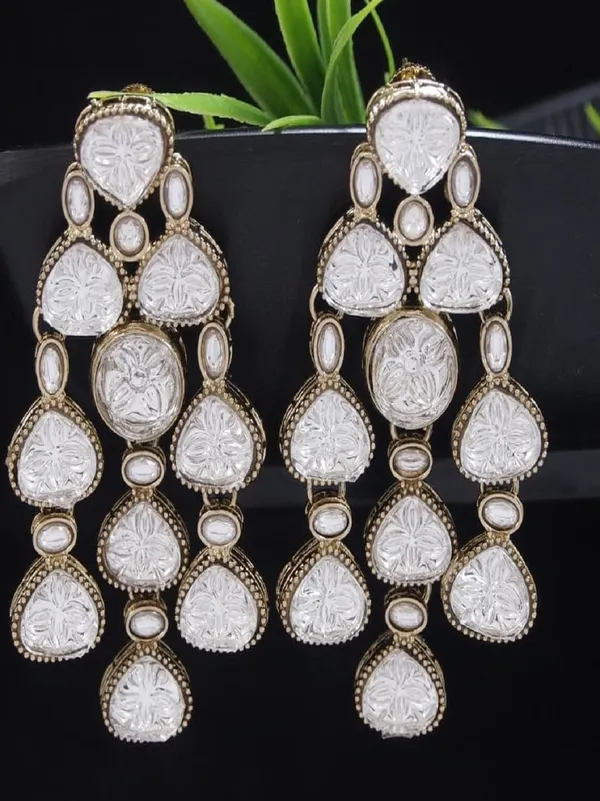 Ethnic_Multi_Stone_&_Kundan_Style_Statement_Earrings