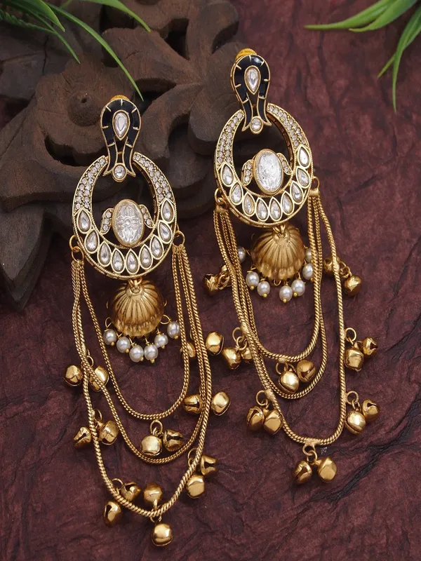 Traditional_Gold_Plated_Kashmiri_Drop_Earrings_With_Pearl_Accents
